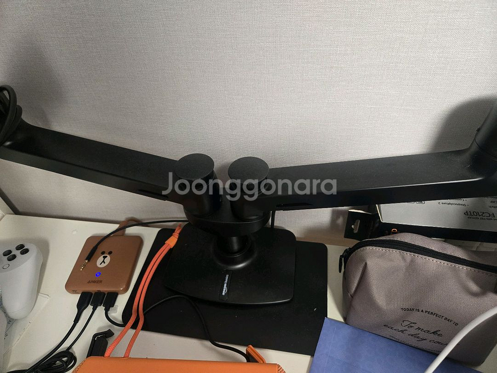 아마존베이직 모니터암 듀얼 (어고트론 OEM) 2대--4