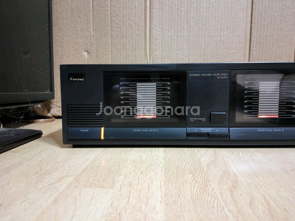 산수이 파워앰프 B3000 (2 오디오 스피커 프리앰프--1