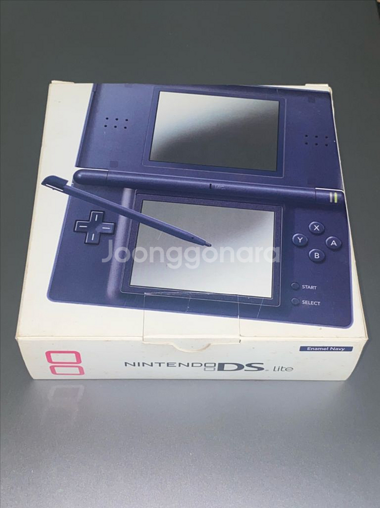 미사용 닌텐도 DS LITE 에나멜 네이비 NDS--0