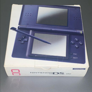 미사용 닌텐도 DS LITE 에나멜 네이비 NDS