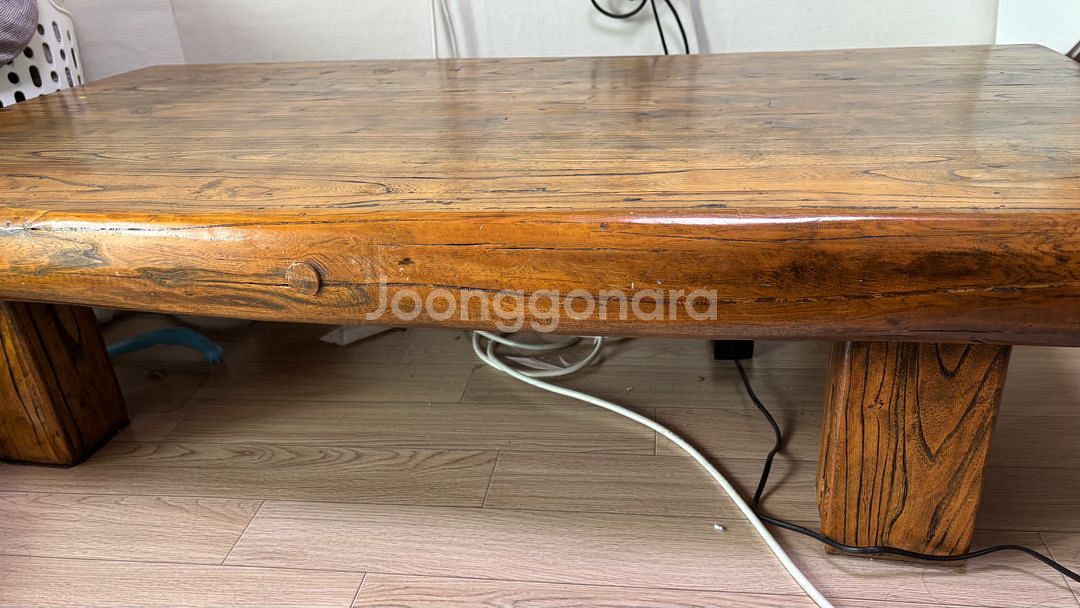 원목 좌식 테이블 판매합니다--1