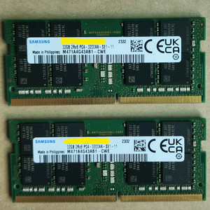 삼성DDR4 64GB(32GBx2) 3600mhz