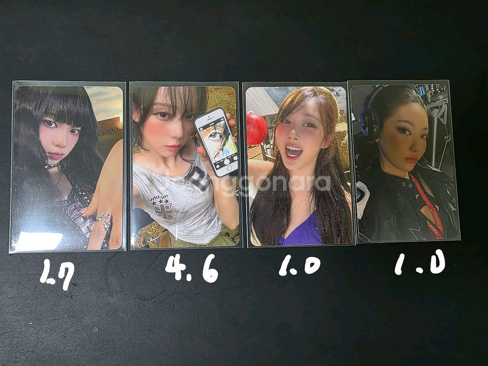 에스파 애플뮤직 포카 특전--0