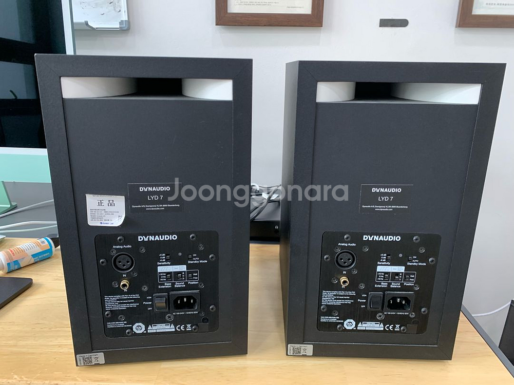 dynaudio lyd7 모니터링 스피커 판매합니다.--1