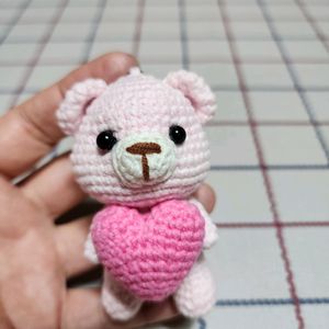 하트뿅 귀여운 곰키링