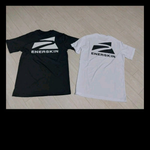 기능성티ENERSKIN새것검정.여55.6677(80.8