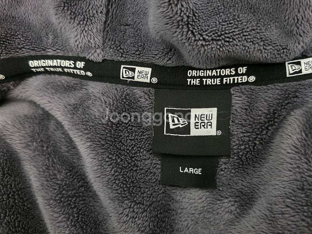 뉴에라.기모후드집업. L (실착용M-95)--1