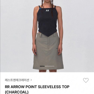 텍 달린 새상품)레스트앤레크레이션 슬리브 탑