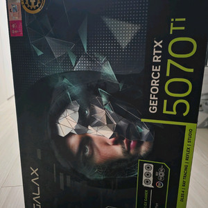 RTX5070TI 갤럭시 OC 블랙 미개봉