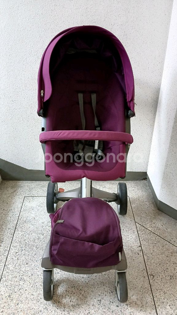 노르웨이 산 최고급 명품 럭셔리 디럭스 유모차 스토케.--6