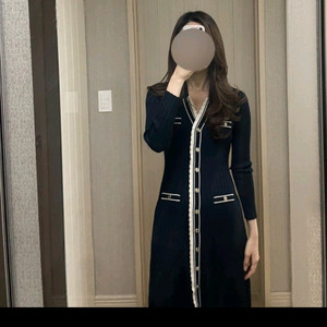 산드로 롱 니트 원피스