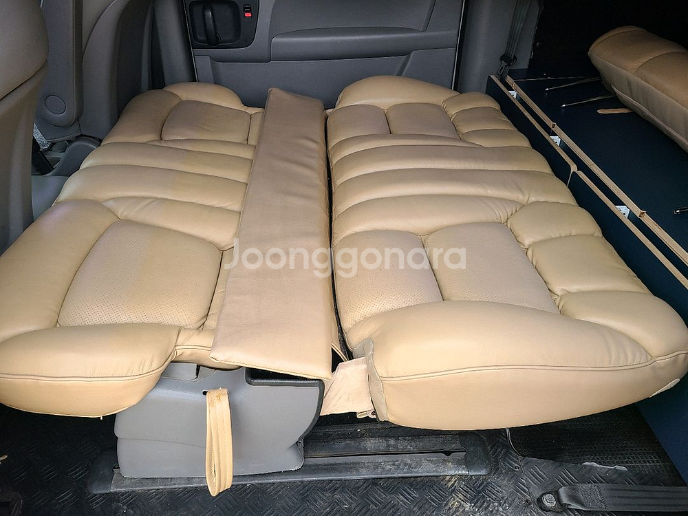 스타렉스 시트 리클라이닝. 침대시트--1