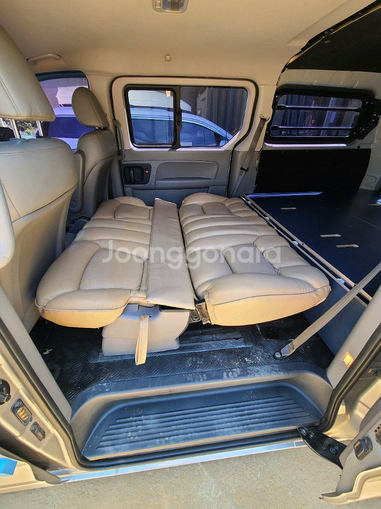 스타렉스 시트 리클라이닝. 침대시트--4