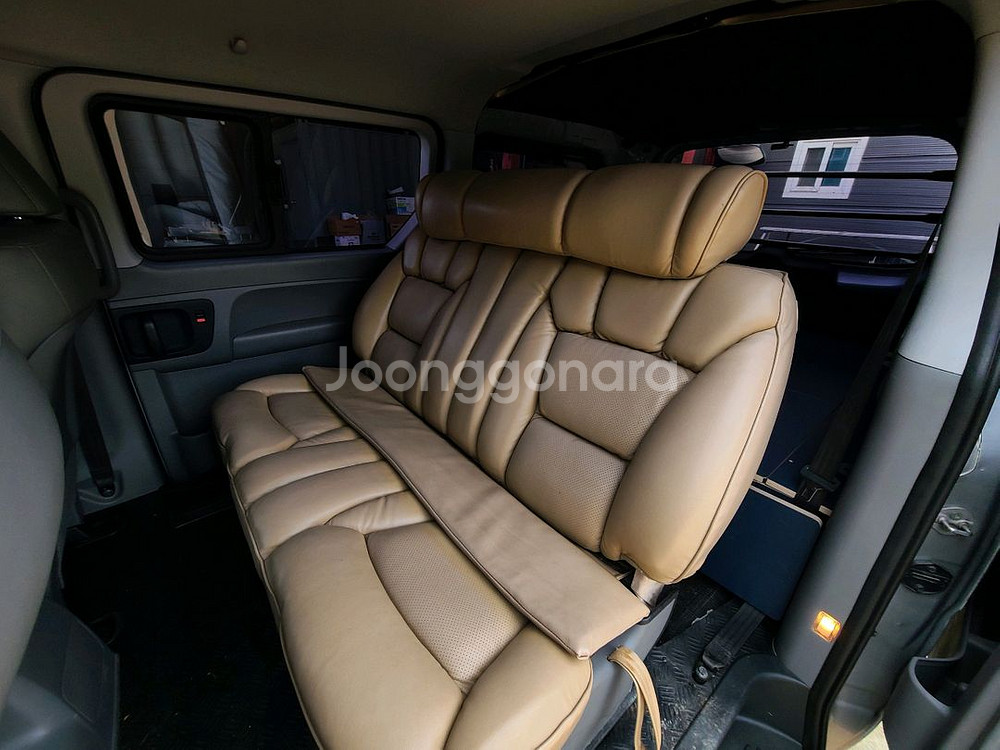 스타렉스 시트 리클라이닝. 침대시트--2