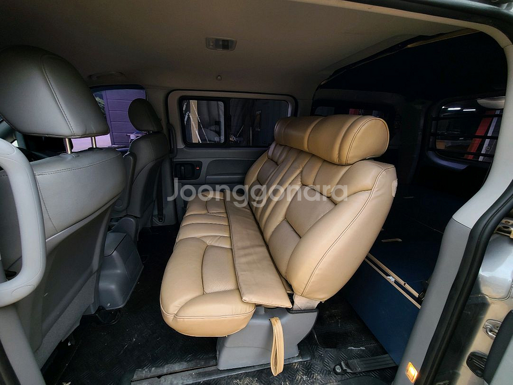 스타렉스 시트 리클라이닝. 침대시트--3