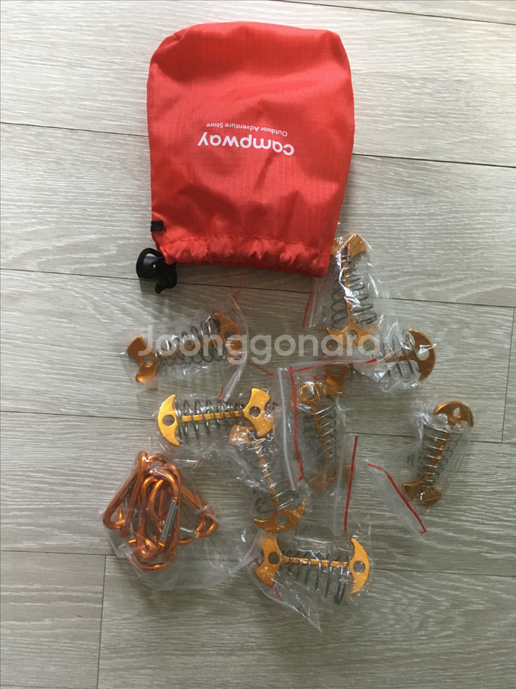 카르닉 원터치 대형 텐트 셋트 팝니다--6