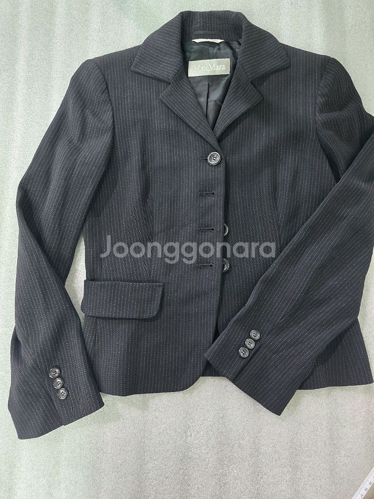 막스마라 치마정장 세트 자켓스커트--3