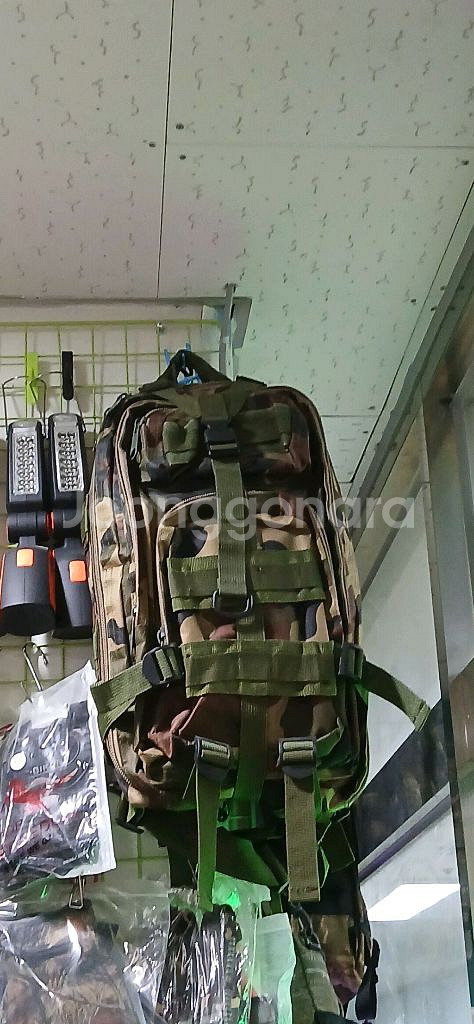 미디엄크기 카모백팩--3