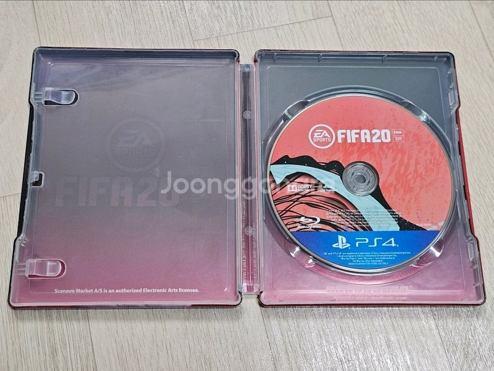 FIFA 20 스틸북 (PS4, PS5 사용 가능) 팜--1