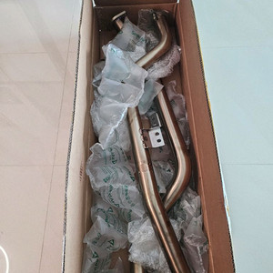 스팅어 3.3 4륜 다운파이프