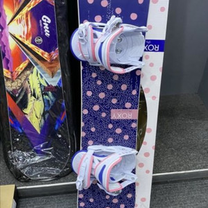 록시 스노우보드 데크 110cm + 바인딩
