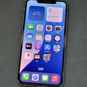 아이폰XsMax 64GB 실버 배터리 85%