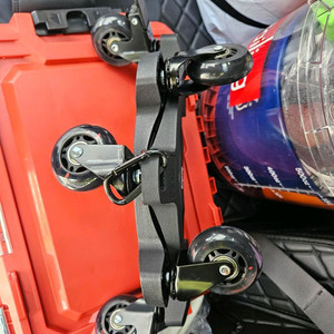 디테일링 버킷 돌리 접이식 + 버킷, 뚜껑