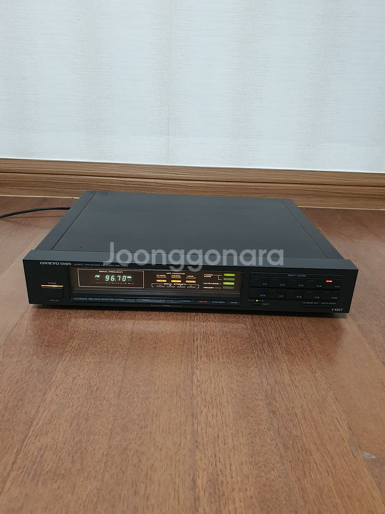 온쿄 인테그라 T-4057 디지털 튜너 === 7 만원--0