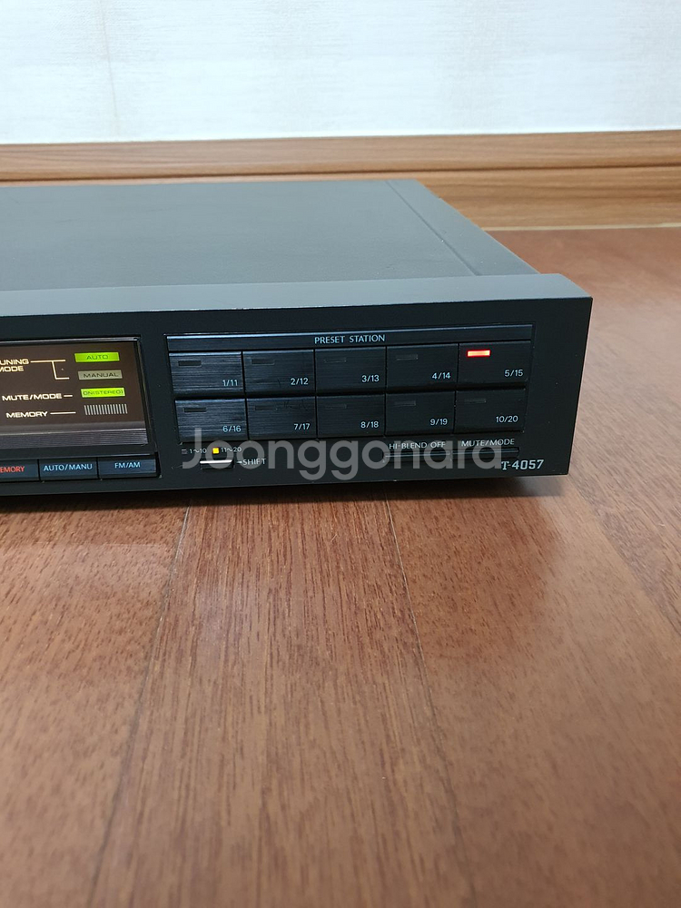 온쿄 인테그라 T-4057 디지털 튜너 === 7 만원--3
