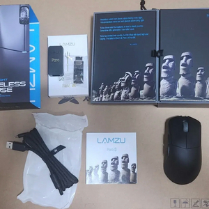 람주 파로 오로라 8k 게이밍 마우스 풀박스 Lamzu