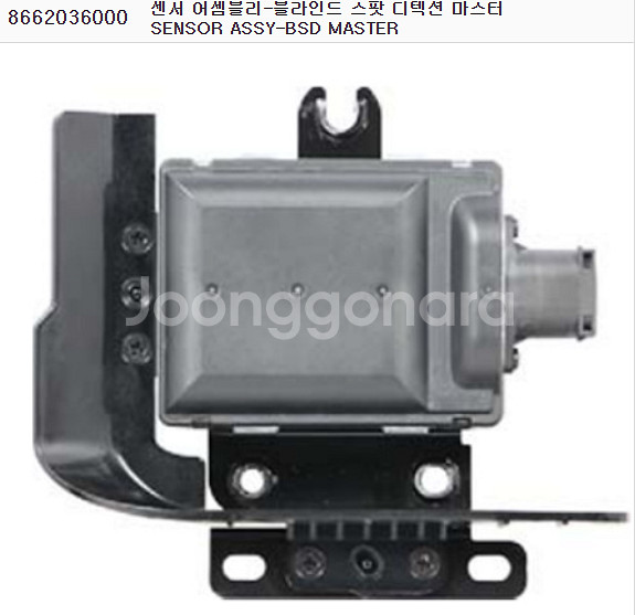 (새상품)G4렉스턴 운전석 BSD 사각센서 측방센서--0