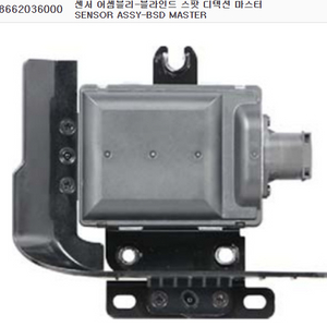 (새상품)G4렉스턴 운전석 BSD 사각센서 측방센서