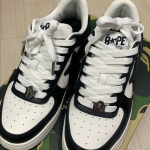 베이프 스타 #3 m1 검흰 240