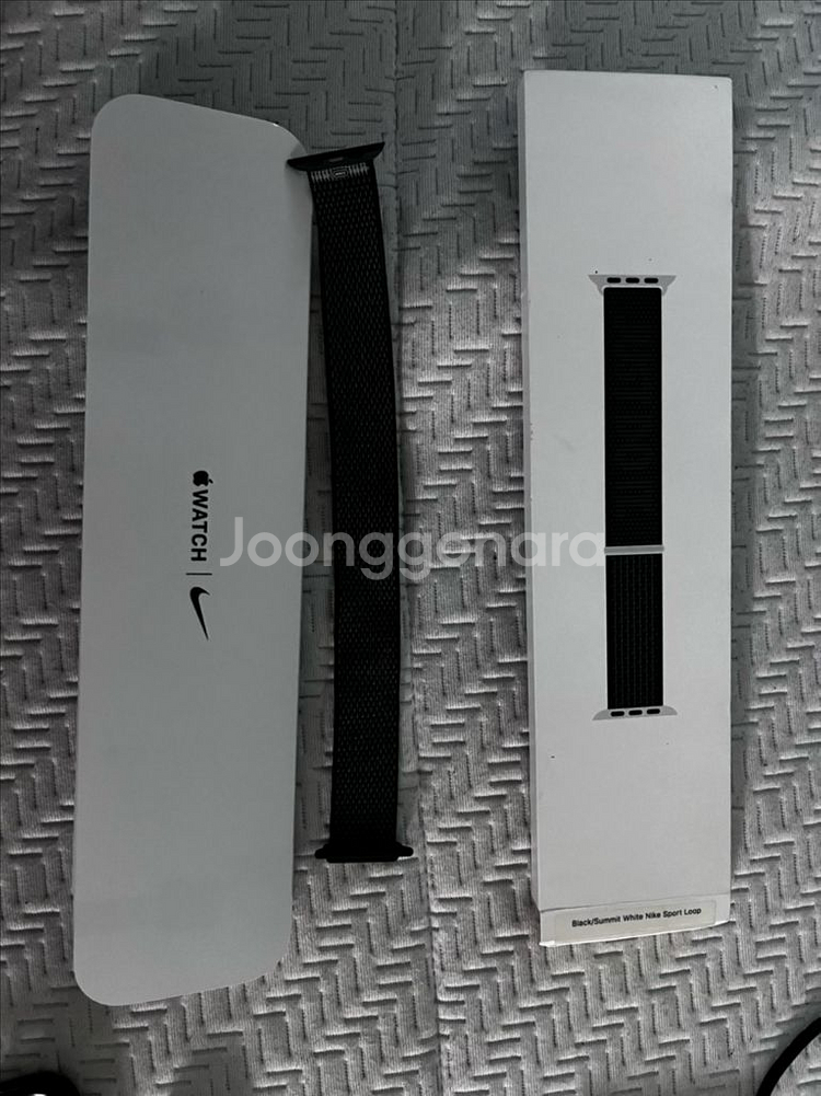 애플워치45mm 정품 나이키 스트랩--0