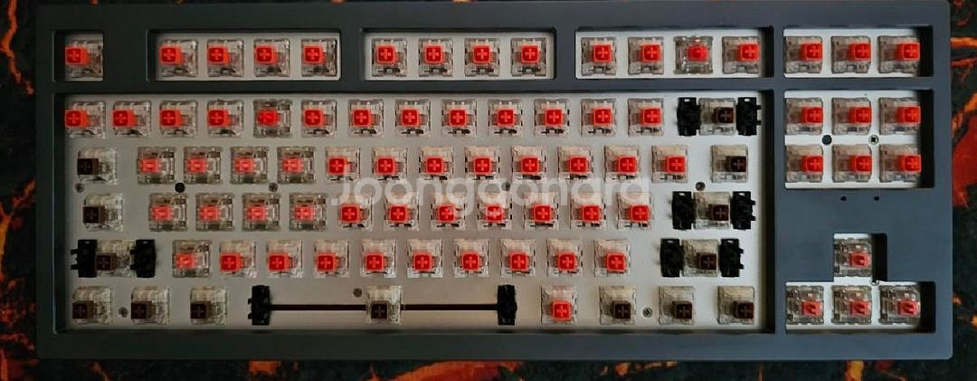 풀 알루미늄 카일 커스텀 윤활 게이밍 키보드 게이밍--2