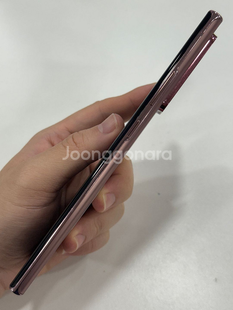 갤럭시노트20울트라 브론즈 256GB 무잔상 23만원--3
