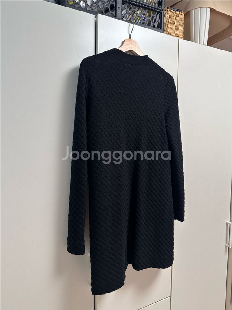 코스 블랙 가디건--3