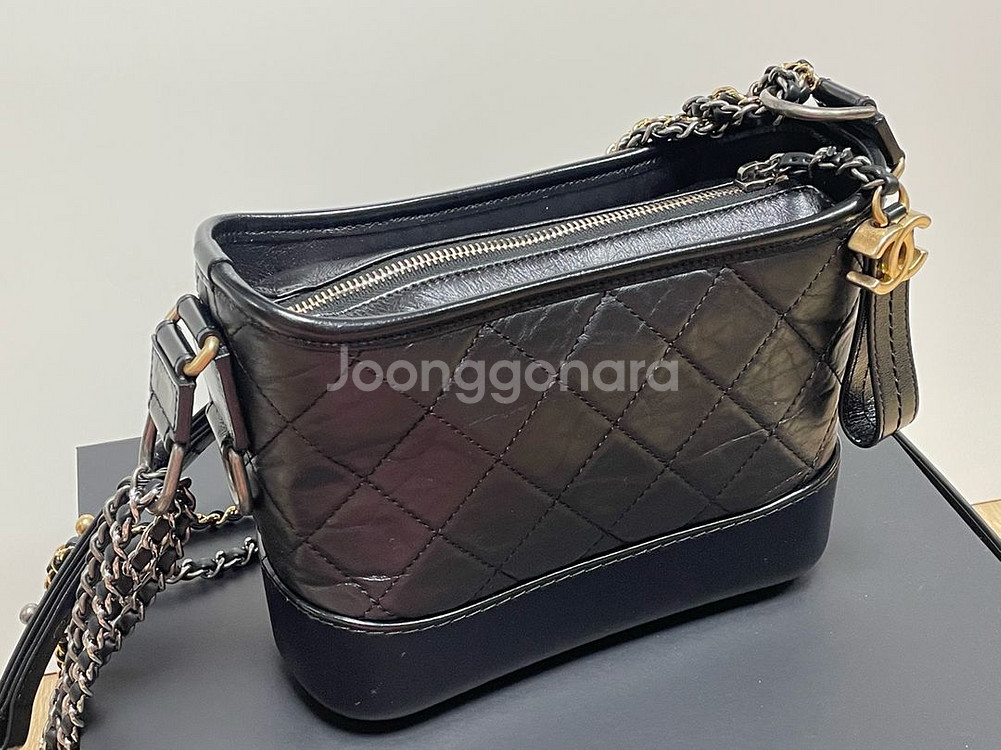 샤넬 가브리엘 호보백 스몰 블랙--0