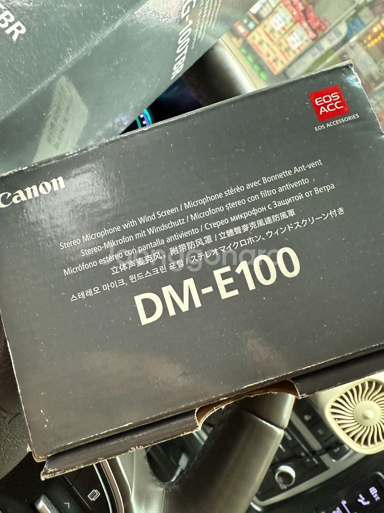 캐논 삼각대 hg-100tbr , 마이크 dm-e100--1