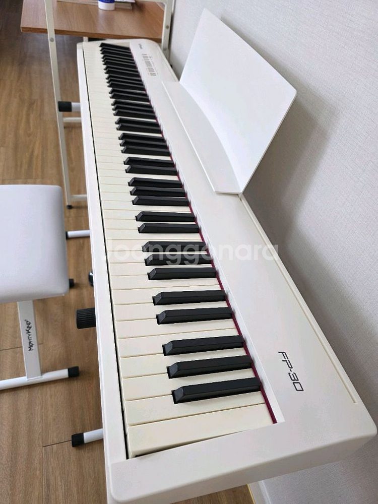롤랜드 fp-30 피아노 건반 화이트 상태굿--3