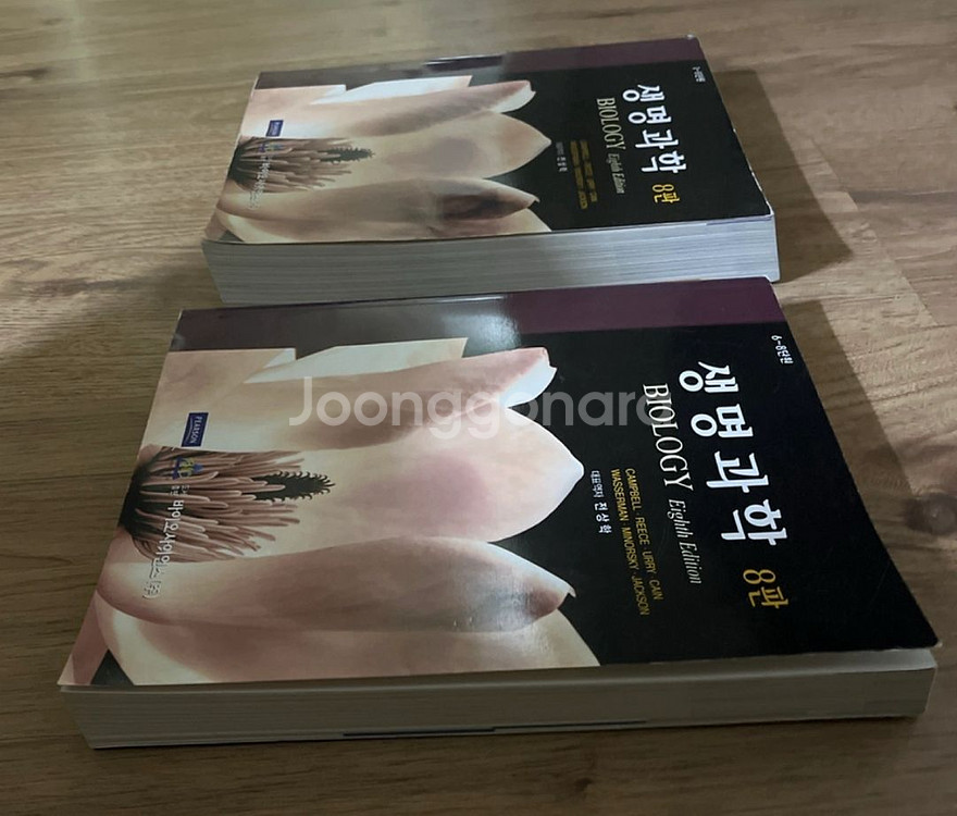 택포/캠벨 생명과학 8판 총2권 생물전공서적 거의새책--0