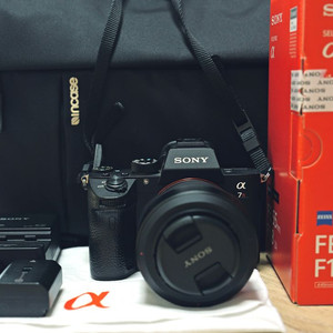 소니 A7R3 + sel55f18z + 배터리 + 가방