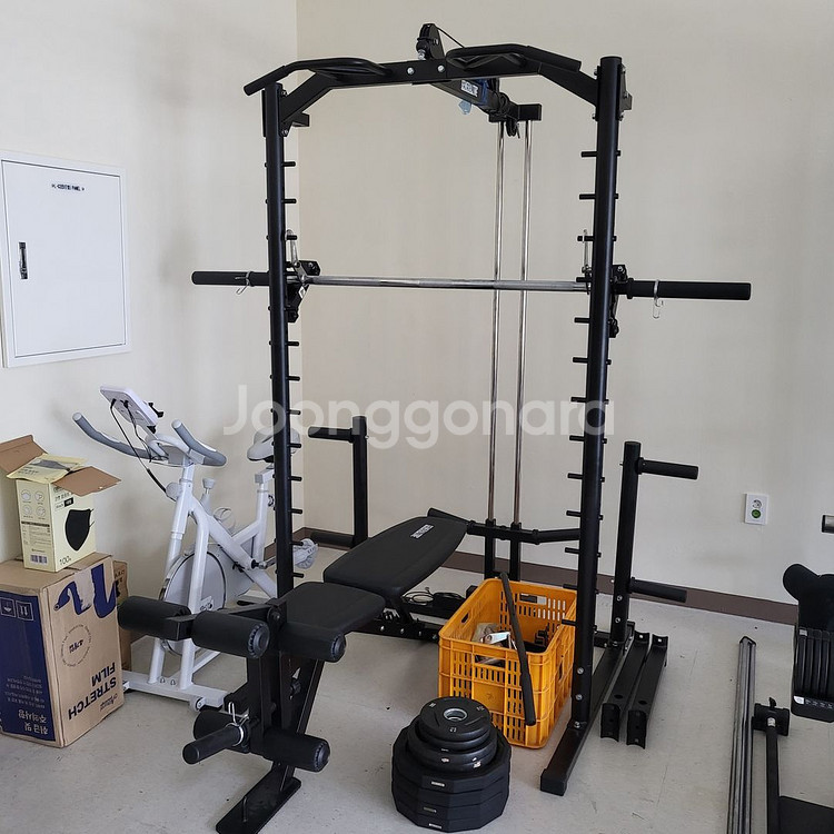 가성비 홈짐 풀세트 리크루트 스미스머신 판매 설치포함--0