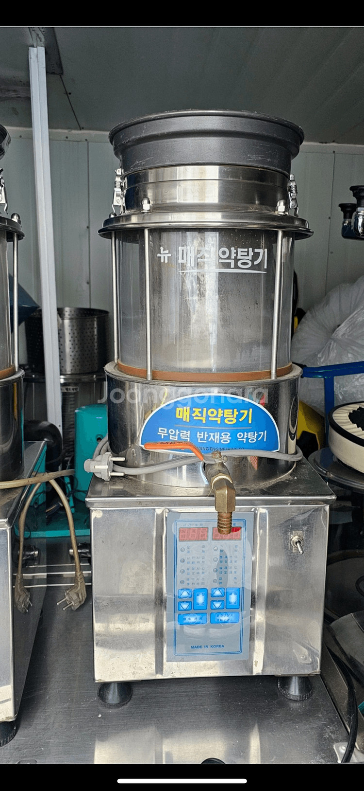 중고] 반제용 한약 추출기 (반자동)--0