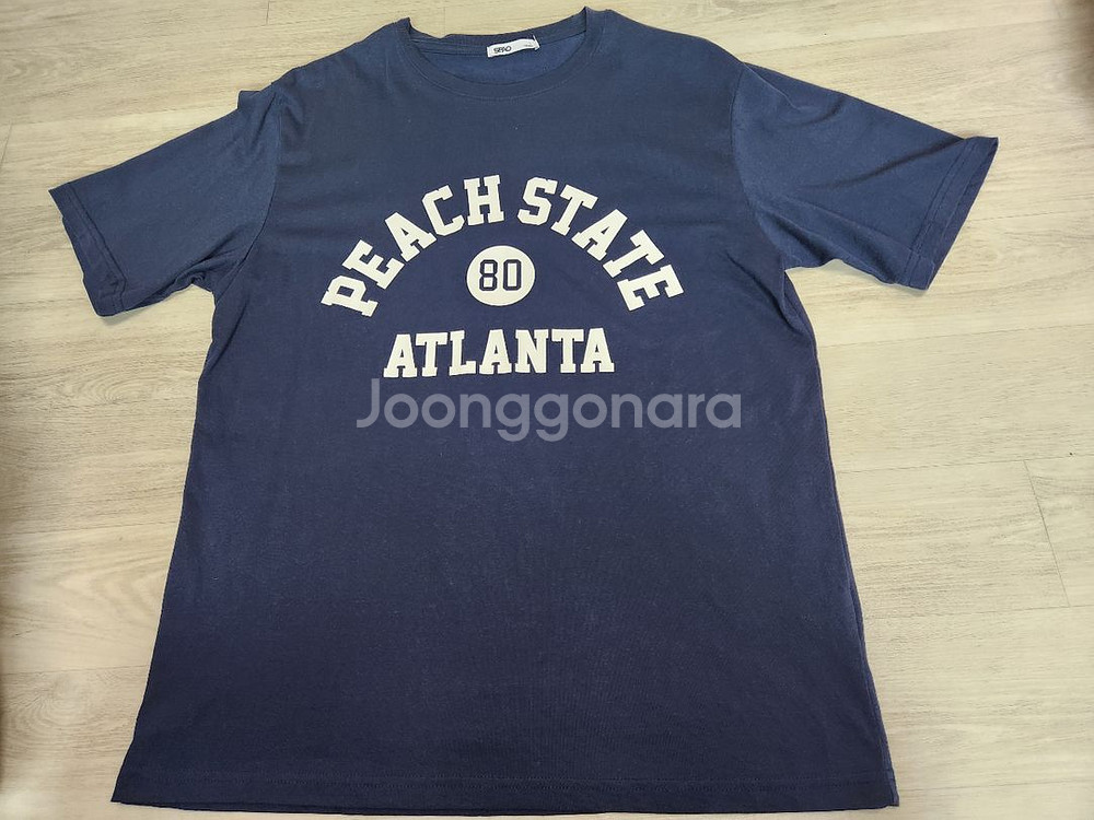 SPAO 피치스테이트 오버핏 반팔 티셔츠--1
