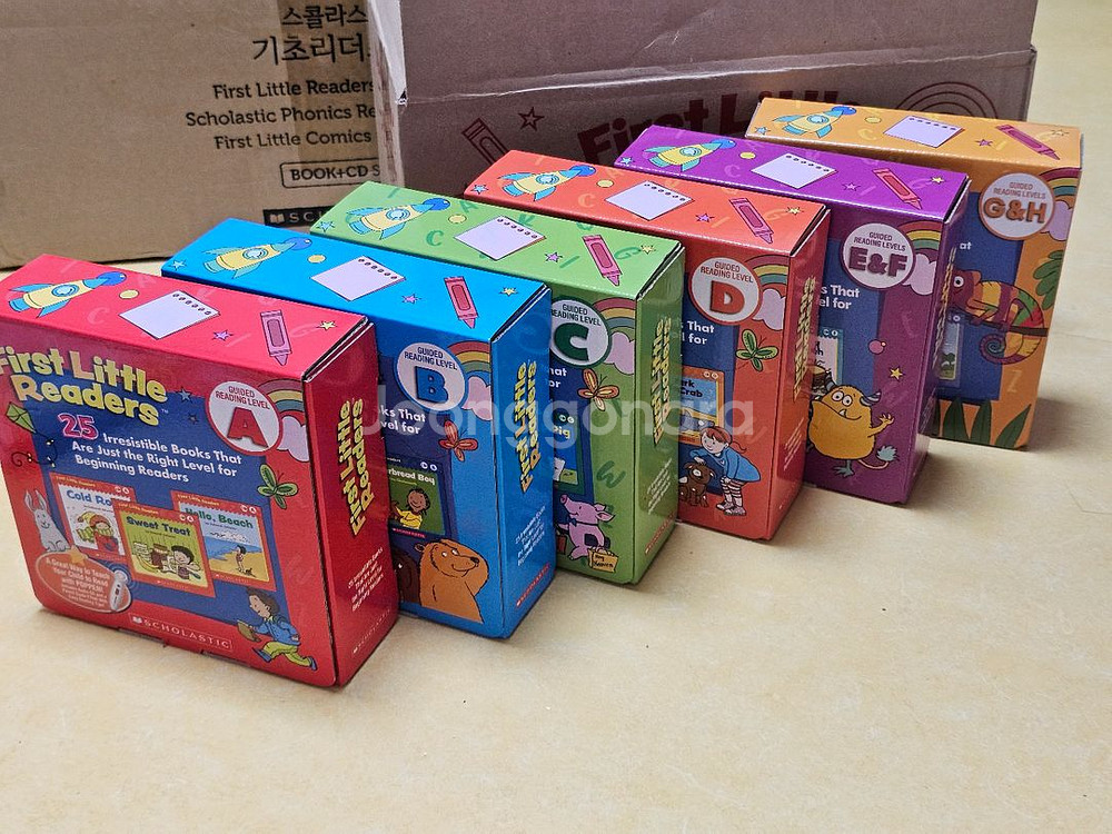 스콜라스틱 기초 리더스 4종(팝펜 버전, CD포함)--1