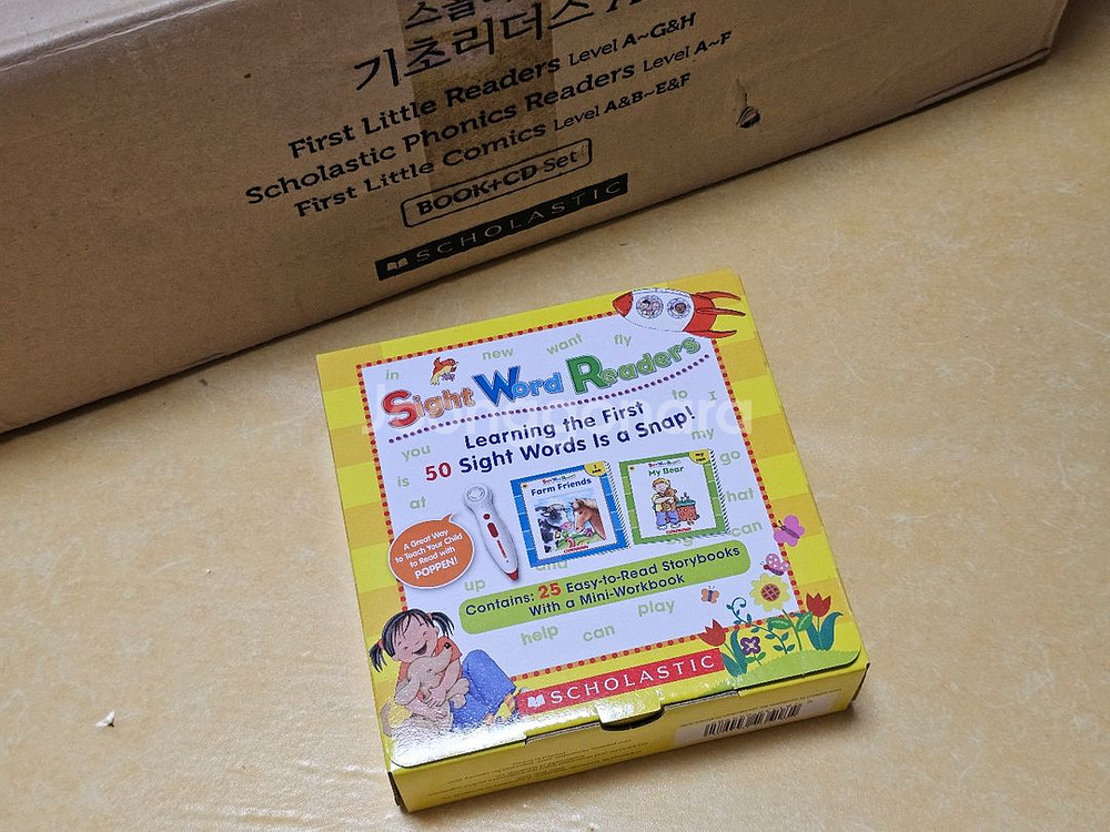 스콜라스틱 기초 리더스 4종(팝펜 버전, CD포함)--7