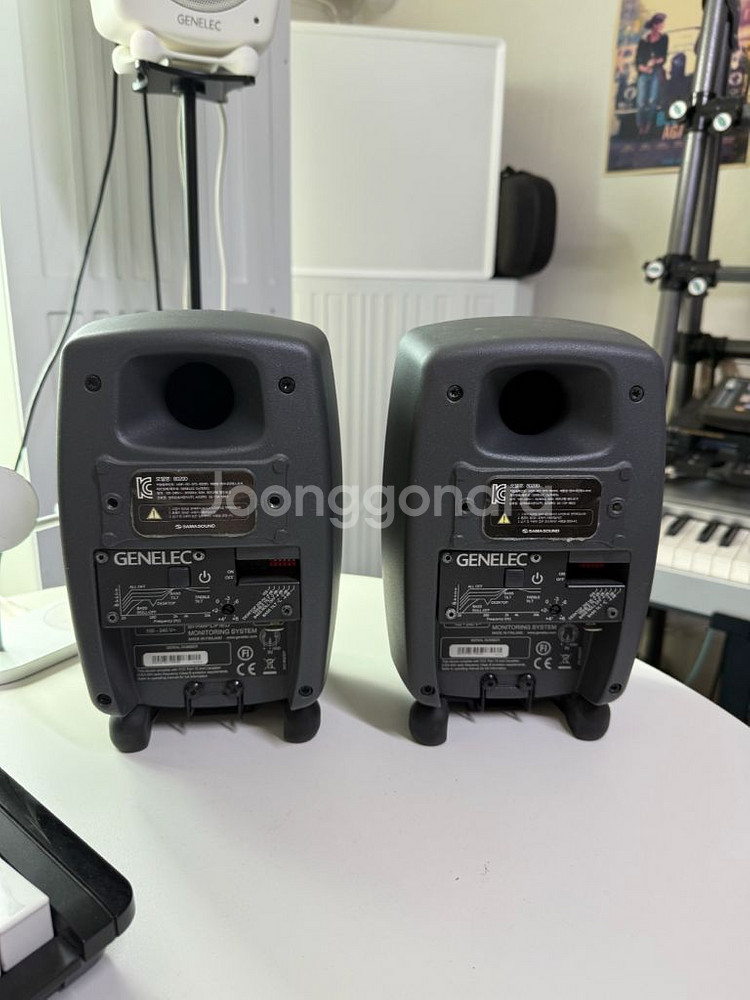 Genelec 제네렉 8020d 스피커 1조 풀박--2