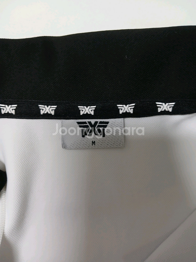 (M,95,새상품급)PXG 여성 반팔 카라티--2