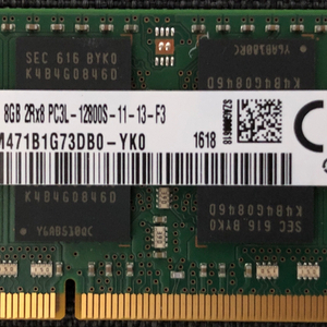 노트북/미니PC용 삼성 8GB DDR3L 램 메모리